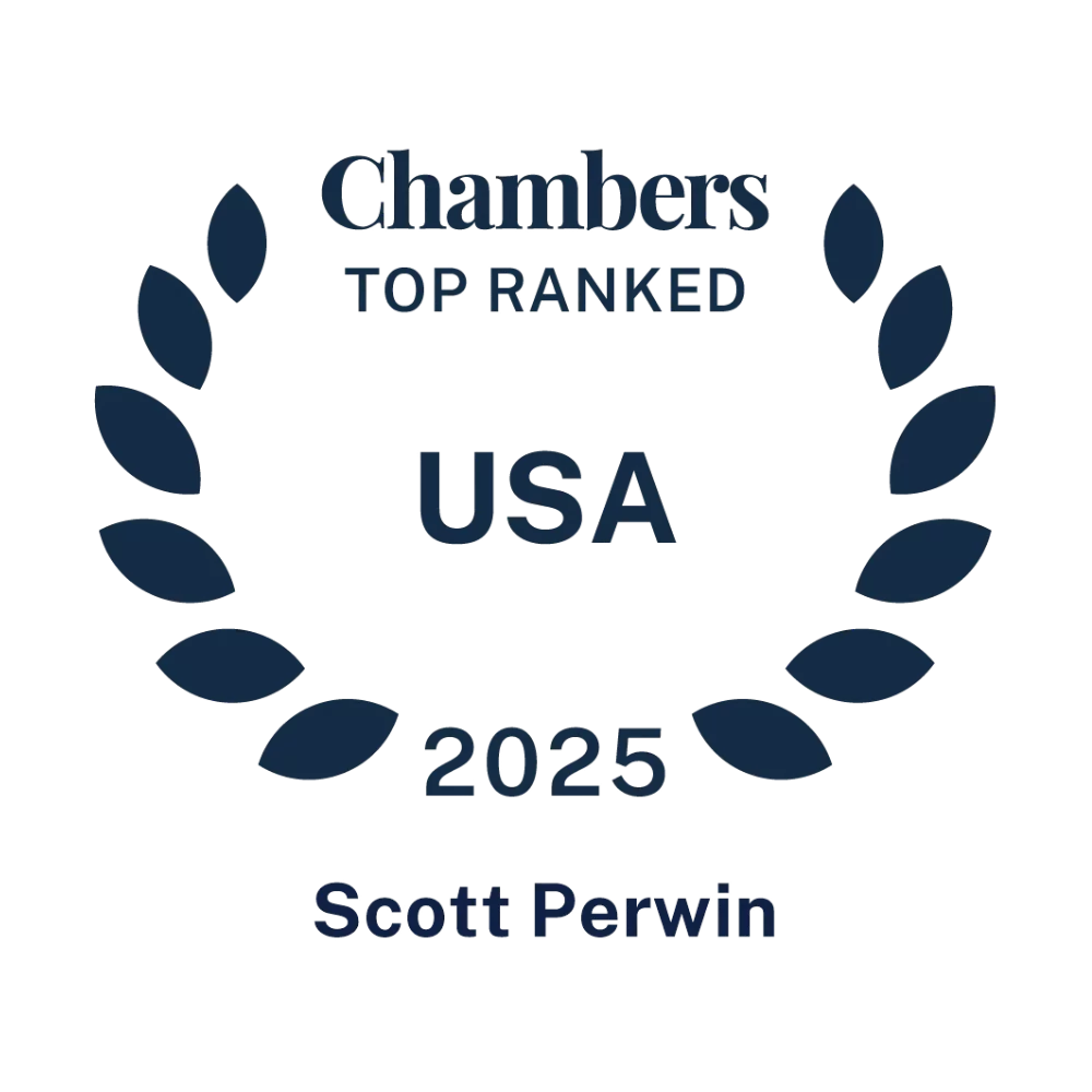 Chambers Top Ranked 2025 - Scott Perwin