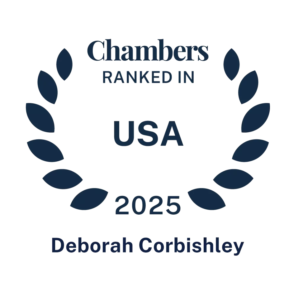 Chambers Top Ranked 2025 - Deborah Corbishley