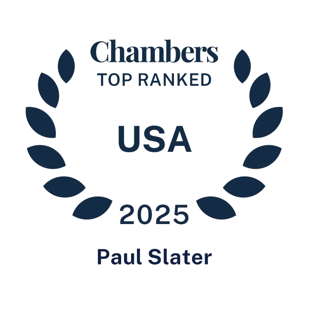 Chambers Top Ranked 2025 - Paul Slater